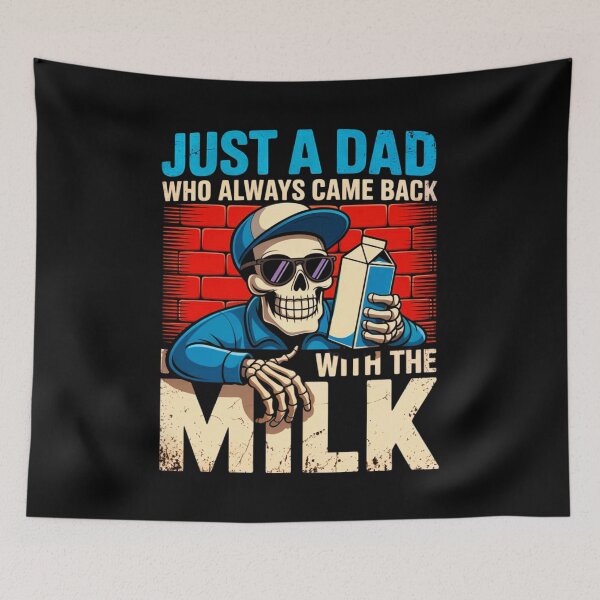Item preview, Just A Dad Who Always Came Back with The Milk designed and sold by GhoulishGaze.