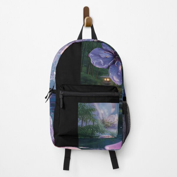 Item preview, Serene Japanese Garden at Night designed and sold by DeBrainstore.