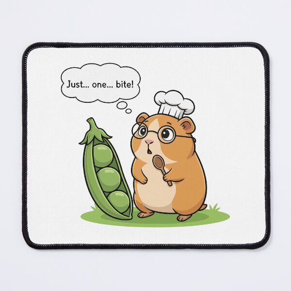 Item preview, Just One Bite Guinea Pig Chef designed and sold by dreyesvc.