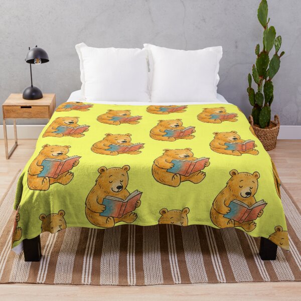 Item preview, Reading bear with book cozy illustration designed and sold by Mauswohn.