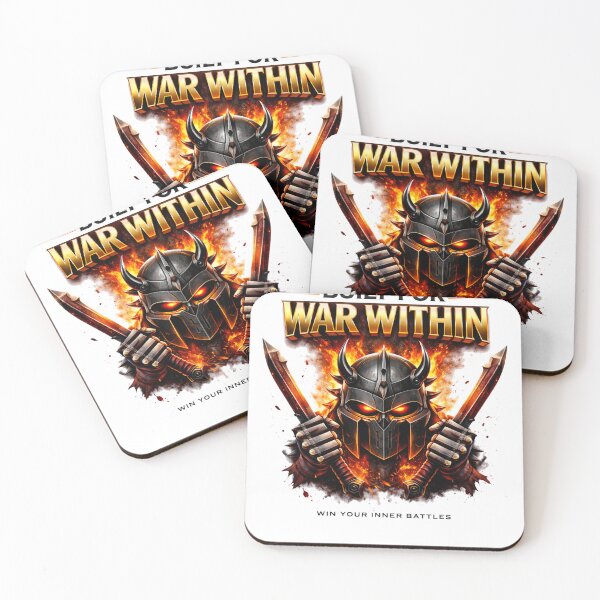 Item preview, Built For War Within – Premium Motivational Power Design designed and sold by RelateAndTee.