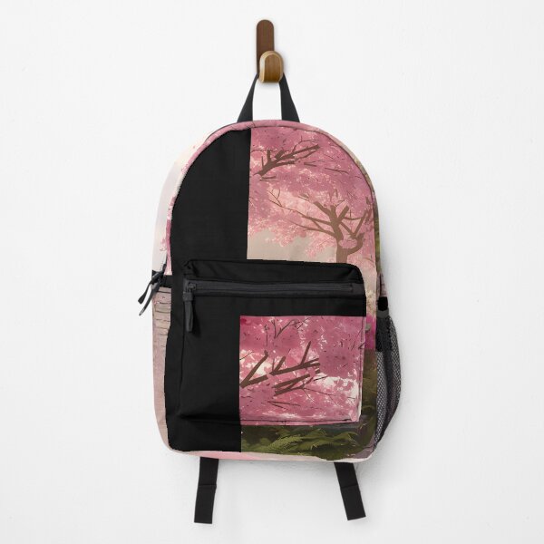 Item preview, Sakura Path to Pagoda designed and sold by DeBrainstore.
