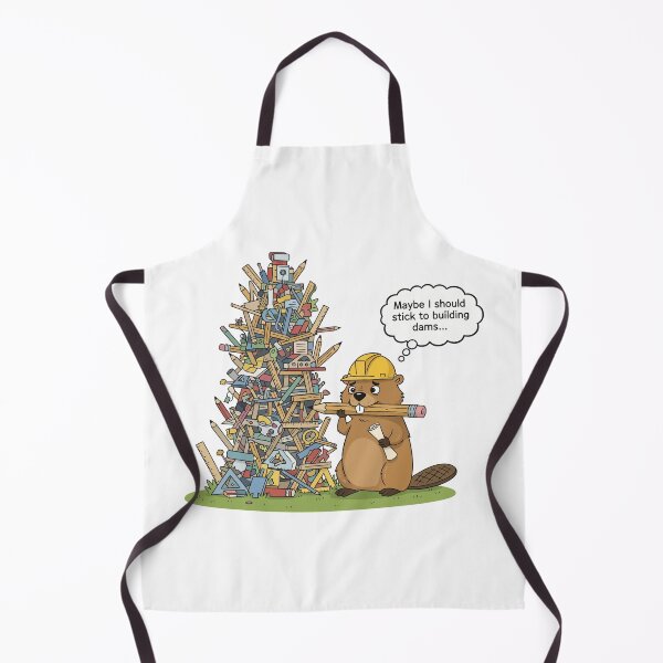 Item preview, Stick To Building Dams Funny Beaver Architect designed and sold by dreyesvc.