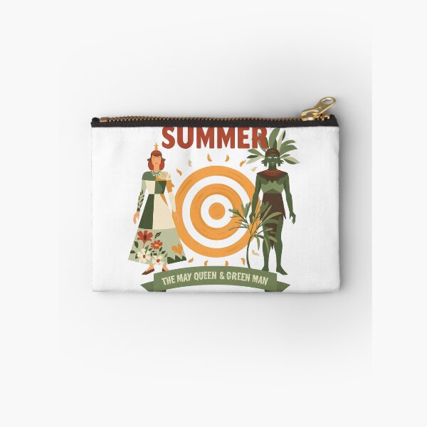 Item preview, Welcome Summer May Queen Green Man Retro Pagan Art designed and sold by LoliDesignShop.