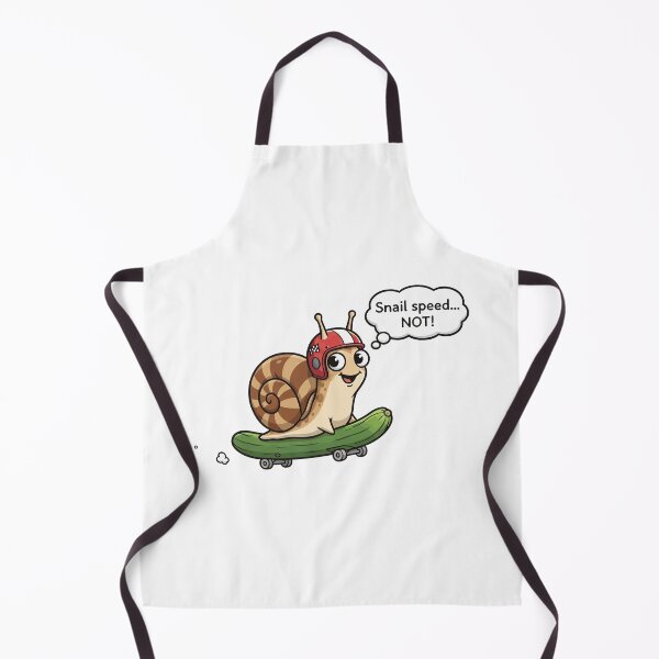 Item preview, Snail Speed Not Fast Skater Snail Pun designed and sold by dreyesvc.