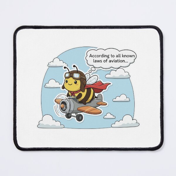 Item preview, Laws Of Aviation Bee Pilot Airplane designed and sold by dreyesvc.