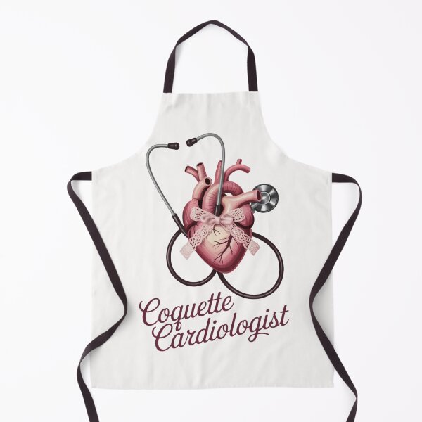 Item preview, Coquette Cardiologist - Cute Heart Stethoscope with Pink Ribbon designed and sold by Design_Your_Day.