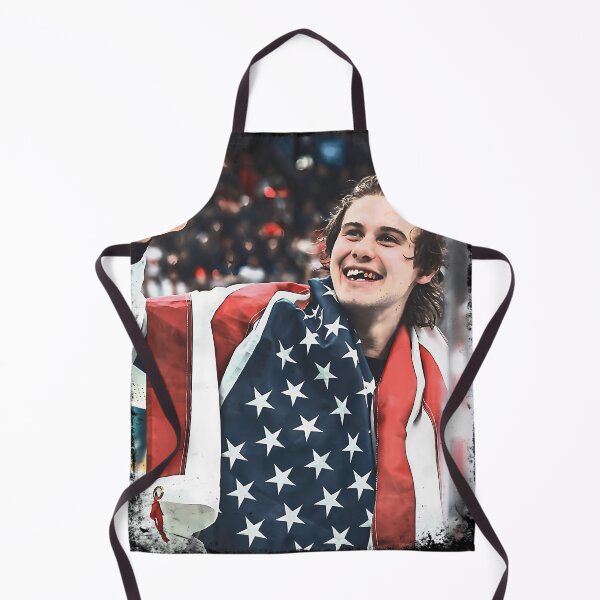 Artikelvorschau, Jack Hughes' Golden Goal im US-amerikanischen Eishockey entworfen und verkauft von Mirrorofmen.