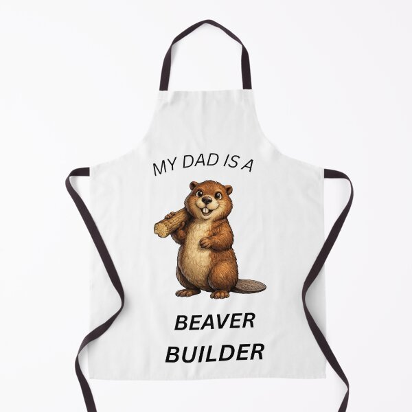 Item preview, My Dad Is a Beaver Builder Funny Gift designed and sold by GeoWild Designs.