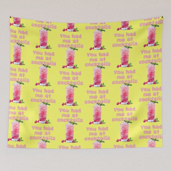 Item preview, You had me at Cocktails Raspberry Drink designed and sold by Mauswohn.