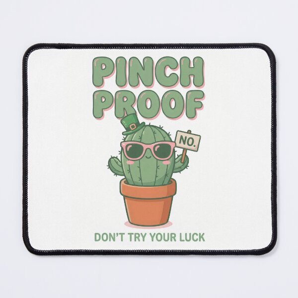 Item preview, Pinch Proof Cactus Don't Try Your Luck - Introvert St Patrick Gift designed and sold by Luminari Creations.