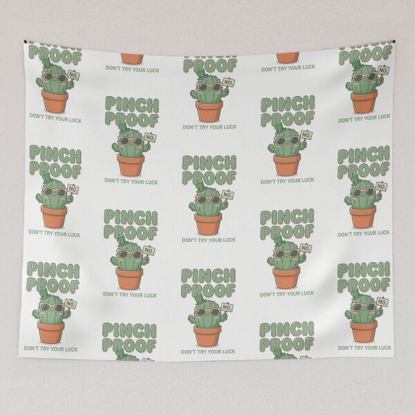 Item preview, Pinch Proof Cactus Don't Try Your Luck - Introvert St Patrick Gift designed and sold by Luminari Creations.