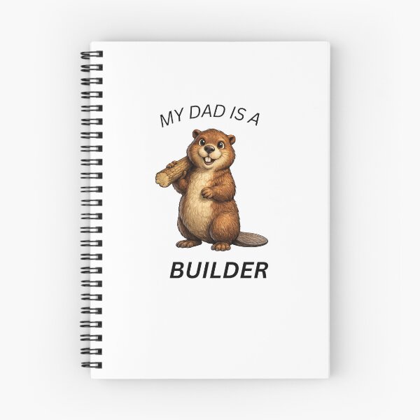 Item preview, Beaver Builder Dad  designed and sold by GeoWild Designs.