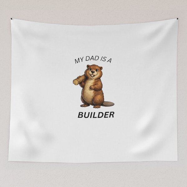 Item preview, Beaver Builder Dad  designed and sold by GeoWild Designs.