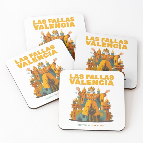 Item preview, Las Fallas Valencia Festival Of Fire Retro Satirical Art designed and sold by LoliDesignShop.
