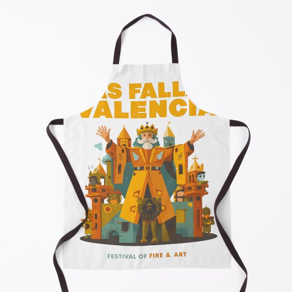 Item preview, Las Fallas Valencia Festival Of Fire Retro Satirical Art designed and sold by LoliDesignShop.
