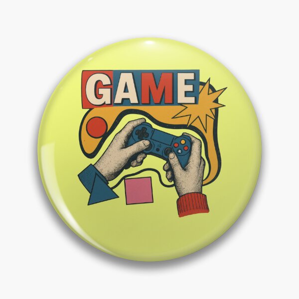 Item preview, Vintage Game Design Hands with Controller Illustration designed and sold by Mauswohn.