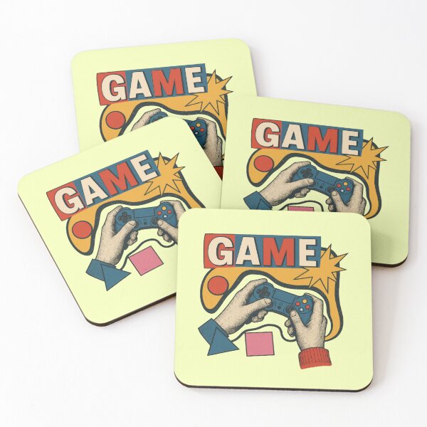 Item preview, Vintage Game Design Hands with Controller Illustration designed and sold by Mauswohn.
