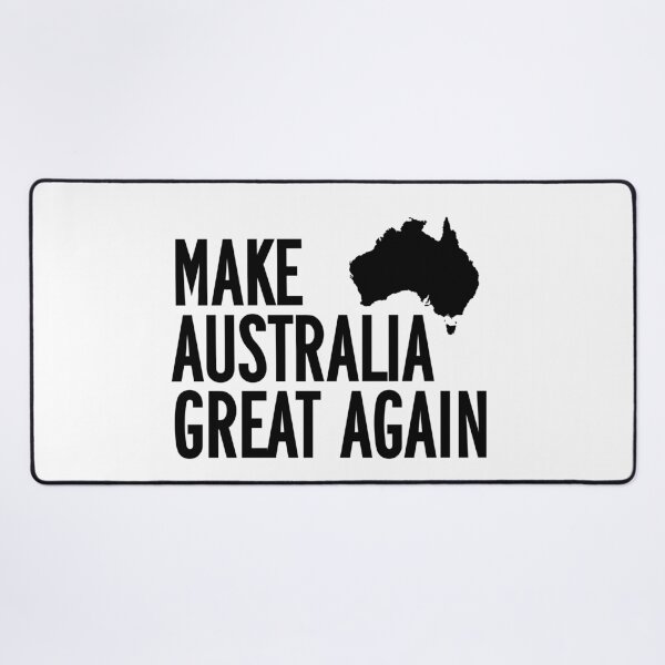 Item preview, Make Australia Great Again (MAGA) Map Black designed and sold by Groovys-Goods.