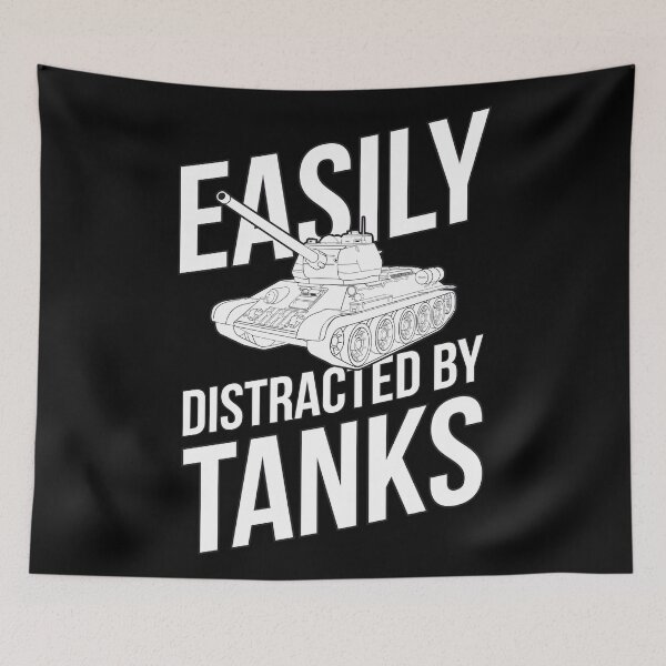 Item preview, Easily distracted by tanks T-34-85 designed and sold by FAawRay.