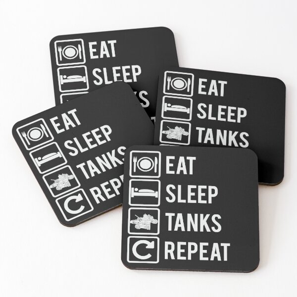 Item preview, EAT, SLEEP, TANKS, REPEAT designed and sold by FAawRay.