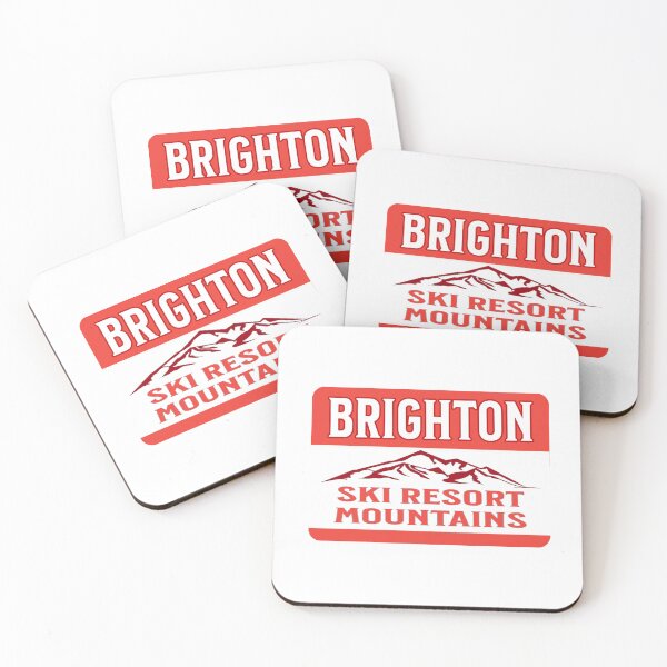 Item preview, Brighton Ski Resort  / Ski Resort Red Mountain  designed and sold by TheEndDesign.
