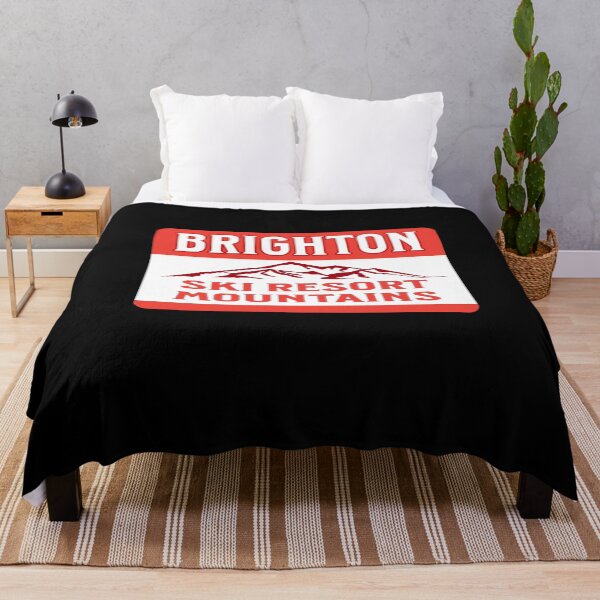 Item preview, Brighton Ski Resort  / Ski Resort Red Mountain  designed and sold by TheEndDesign.
