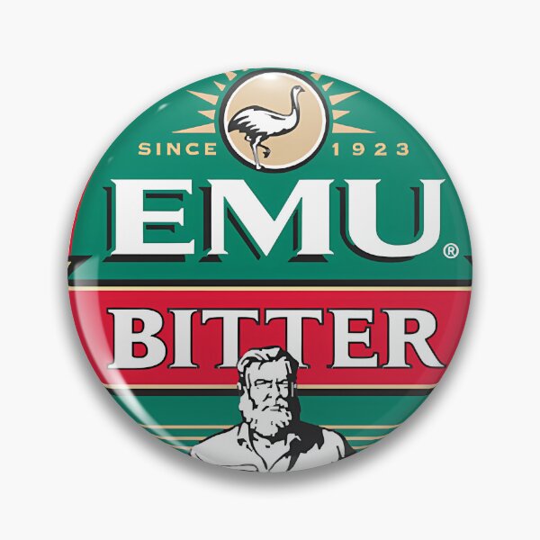 Item preview, Emu Bitter Beer Logo Local Beer Brewey Logo designed and sold by LMBasedShop.