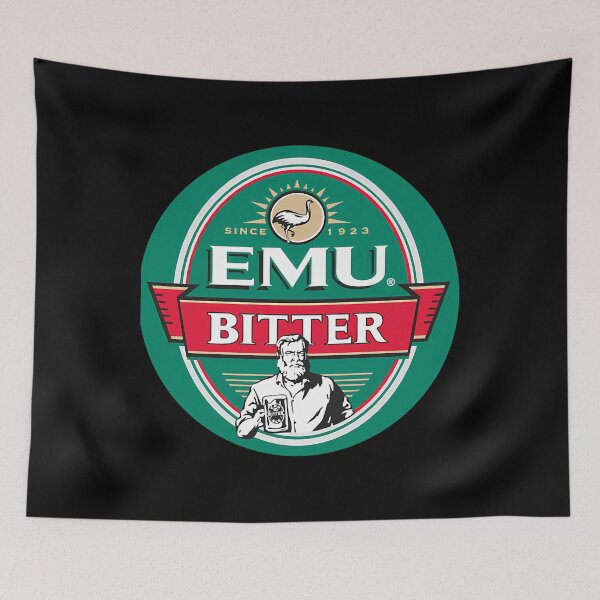 Item preview, Emu Bitter Beer Logo Local Beer Brewey Logo designed and sold by LMBasedShop.