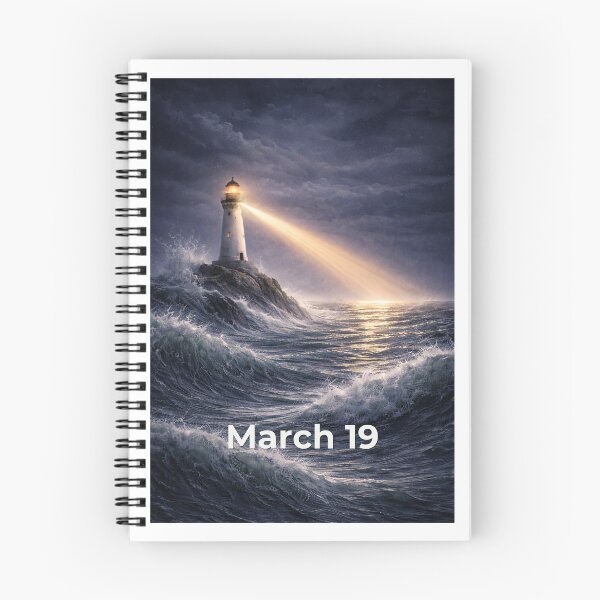 Item preview, Lighthouse of Hope – March 19 designed and sold by ariksworld.
