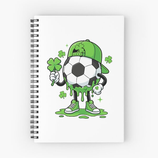 Item preview, St Patrick Day Soccer Shamrock Drip Sport Love Men Boys Kids designed and sold by barrycantre11.