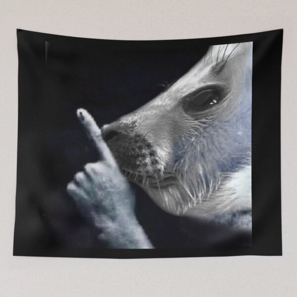 Item preview, Seal Shhhh designed and sold by Fire TheMann.