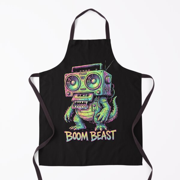Item preview, Boom Beast Retro Monster Boombox Creature designed and sold by AwesomeBeyondLimits.