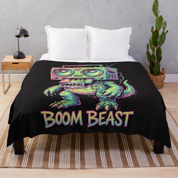 Item preview, Boom Beast Retro Monster Boombox Creature designed and sold by AwesomeBeyondLimits.