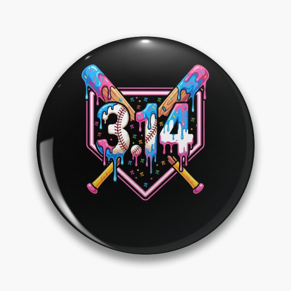 Item preview, 3.14 Pi Day Baseball Ice Cream Drip Math Teacher Boys Girls designed and sold by barrycantre11.