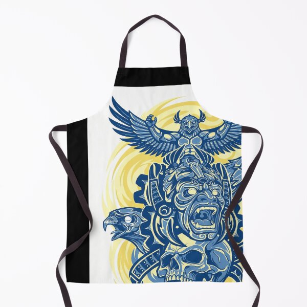 Item preview, Aztec Warrior Eagle Skull Art designed and sold by martinbrochard.