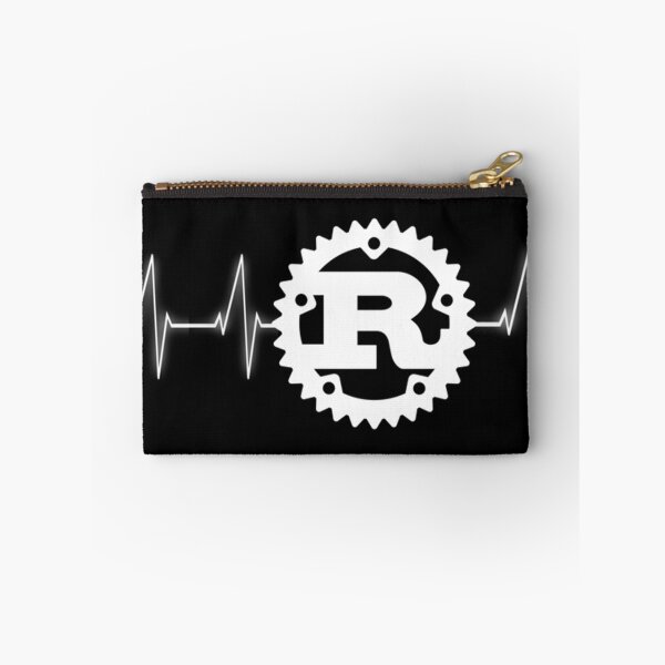Item preview, Rust Programming Logo Heartbeat Design Design designed and sold by itscanniest.