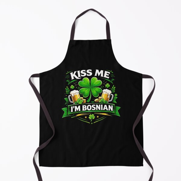 Item preview, Kiss Me I'm Bosnian St. Patrick's Day Funny Irish Bosnia designed and sold by barrycantre11.