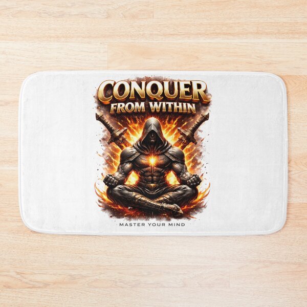 Item preview, Conquer From Within – Premium Motivational Power Design designed and sold by RelateAndTee.