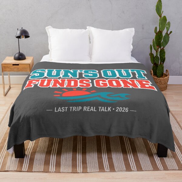 Item preview, Sun's Out Funds Gone Travel Humor Beach Life designed and sold by SplashTastic.