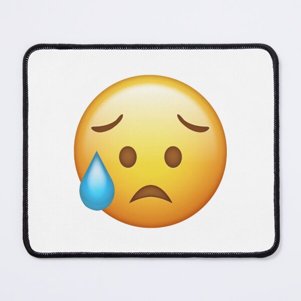 Item preview, The "I’m Stressed But Fine" Emoji Art designed and sold by Tom-Riley.