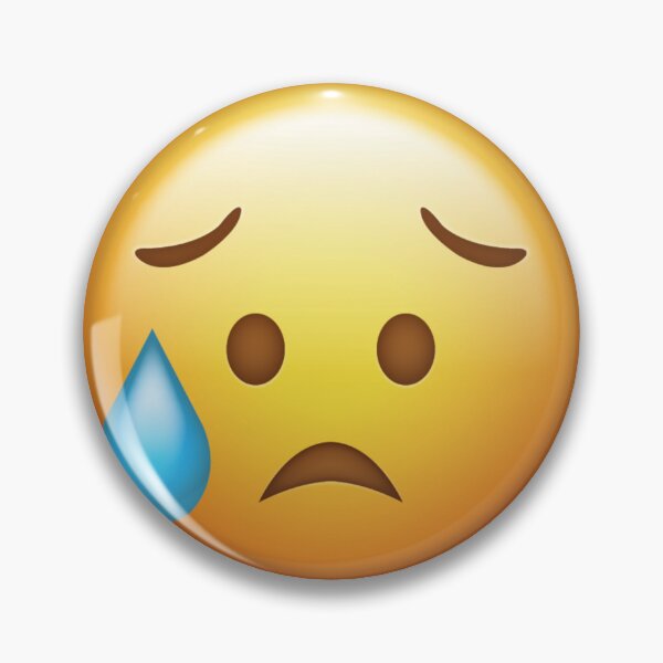 Item preview, The "I’m Stressed But Fine" Emoji Art designed and sold by Tom-Riley.