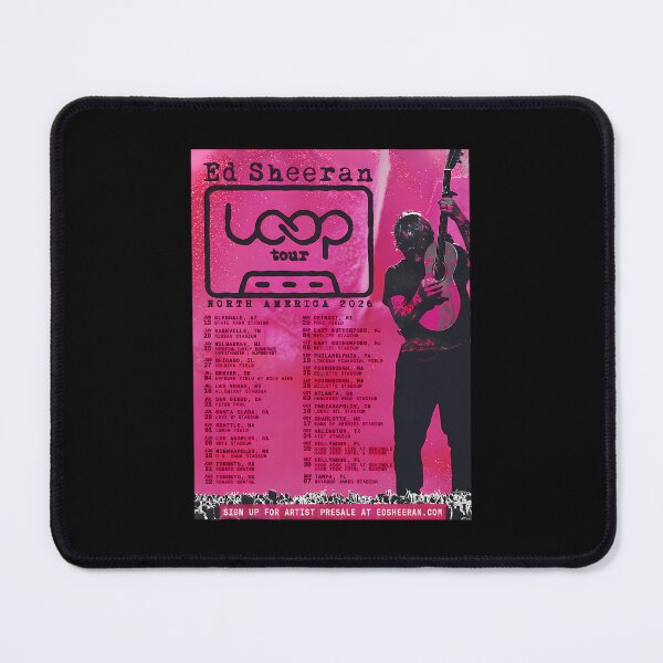 Item preview, Ed Sheerans - Loop Tour North America 2026 designed and sold by Zinoxpro.