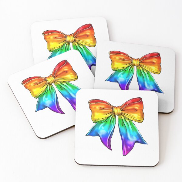 Item preview, Coquette Rainbow Bow Pride designed and sold by Nemethadrian.