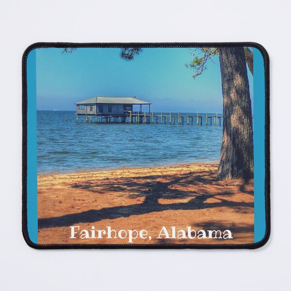 Item preview, Boathouse on Mobile Bay Fairhope Alabama designed and sold by Janna Perry Designs.