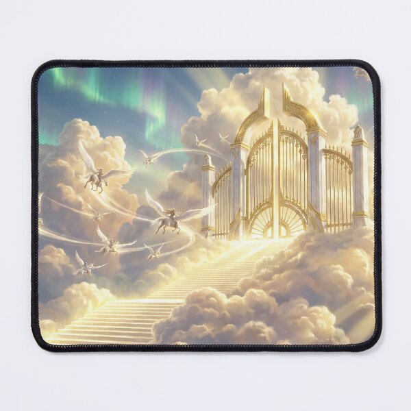 Item preview, The Gates of Valhalla - Epic Norse Mythology Celestial Realm designed and sold by TheRichGallery.