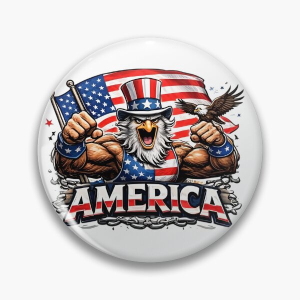 Item preview, American Patriot Series - America designed and sold by DrukNaStyl.