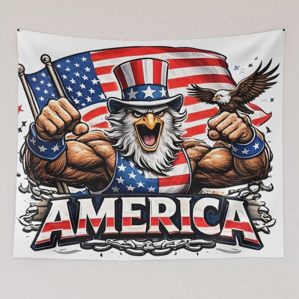Item preview, American Patriot Series - America designed and sold by DrukNaStyl.