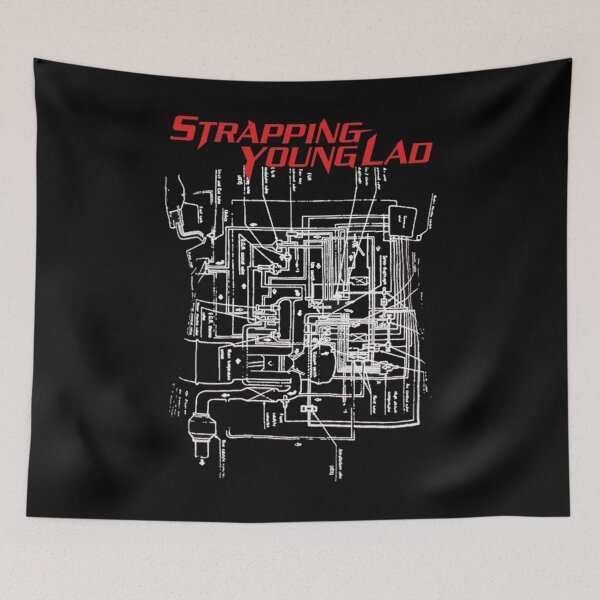 Item preview, SYL-logo-album strapping young lad designed and sold by shawkymo.