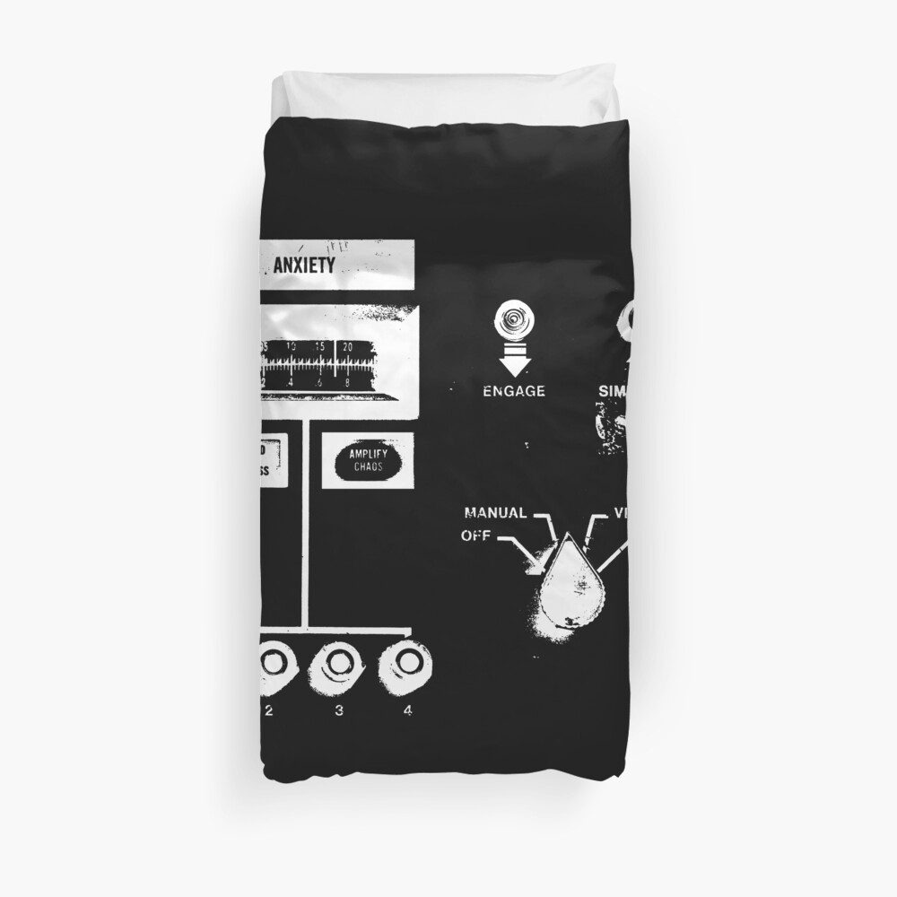 Add Violence inverted Duvet Cover